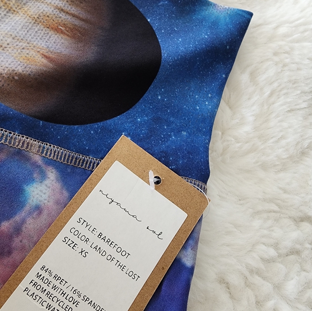 ⛵️🚀🛸🏔 Niyama🌞Sol LAND OF THE LOST Barefoot Leggings XS BNWT - Picture 12 of 16